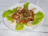 Facile et délicieuse salade aux crevettes pressés