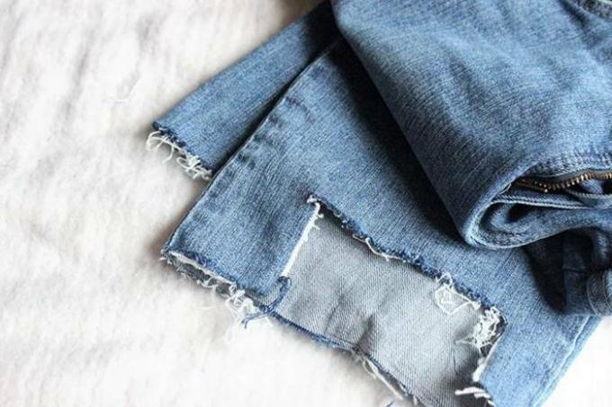 Transformer de vieux jeans en nouveaux: instructions étape par étape
