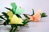 Le printemps arrive: Faire origami « oiseau sur un arbre » pendant 5 minutes