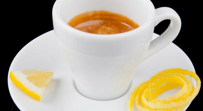 Espresso et citron