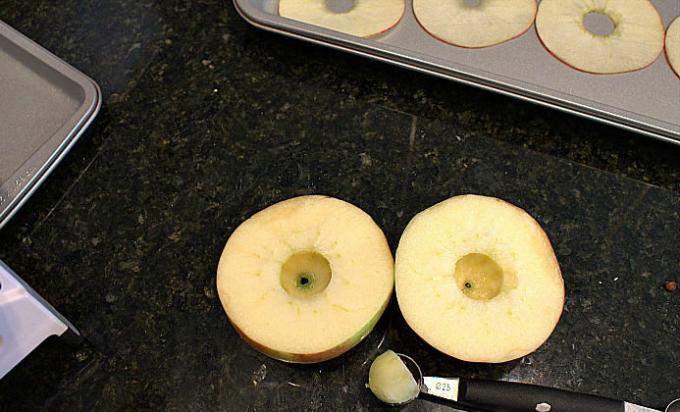 puces Apple - croustilles de pomme